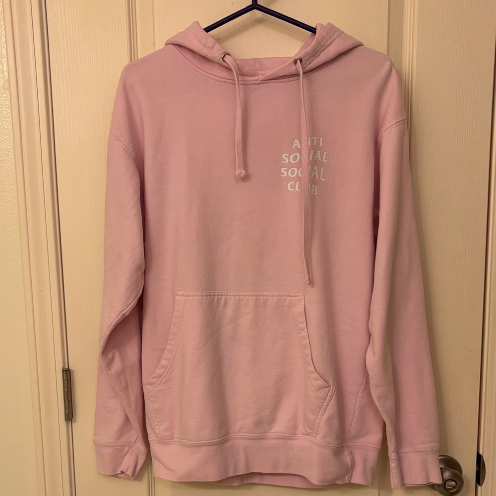 Anti Social Social Club Light Pink Hoodie